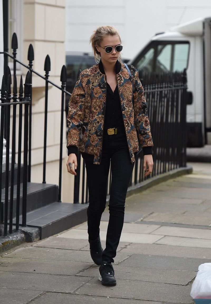 16 Women's Bomber Jackets Approved By The Worlds Trendiest Celebs | I AM & CO® - 16 Women's Bomber Jackets Approved By The Worlds Trendiest Celebs | I AM & CO® -   16 cara delevingne style Street ideas