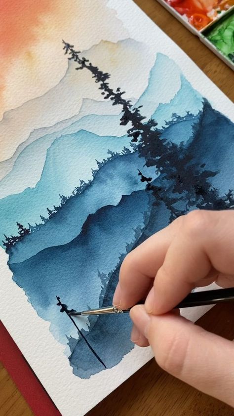 E-book: Painting the Wilderness | Watercolor E-book | Watercolor Guide | Wilderness Painting Book - E-book: Painting the Wilderness | Watercolor E-book | Watercolor Guide | Wilderness Painting Book -   16 diy Art inspiration ideas