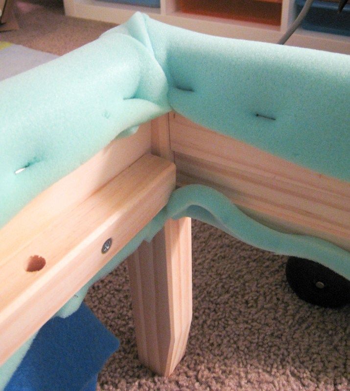 DIY | Ikea Fjellse Hack: How to Upholster A Bed | Emmerson and Fifteenth - DIY | Ikea Fjellse Hack: How to Upholster A Bed | Emmerson and Fifteenth -   16 diy Bed Frame corner ideas