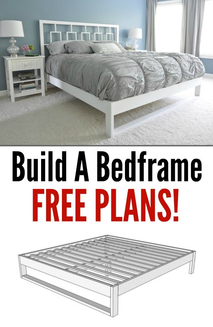 Simple Bedframe Tutorial — Decor and the Dog - Simple Bedframe Tutorial — Decor and the Dog -   16 diy Bed Frame corner ideas