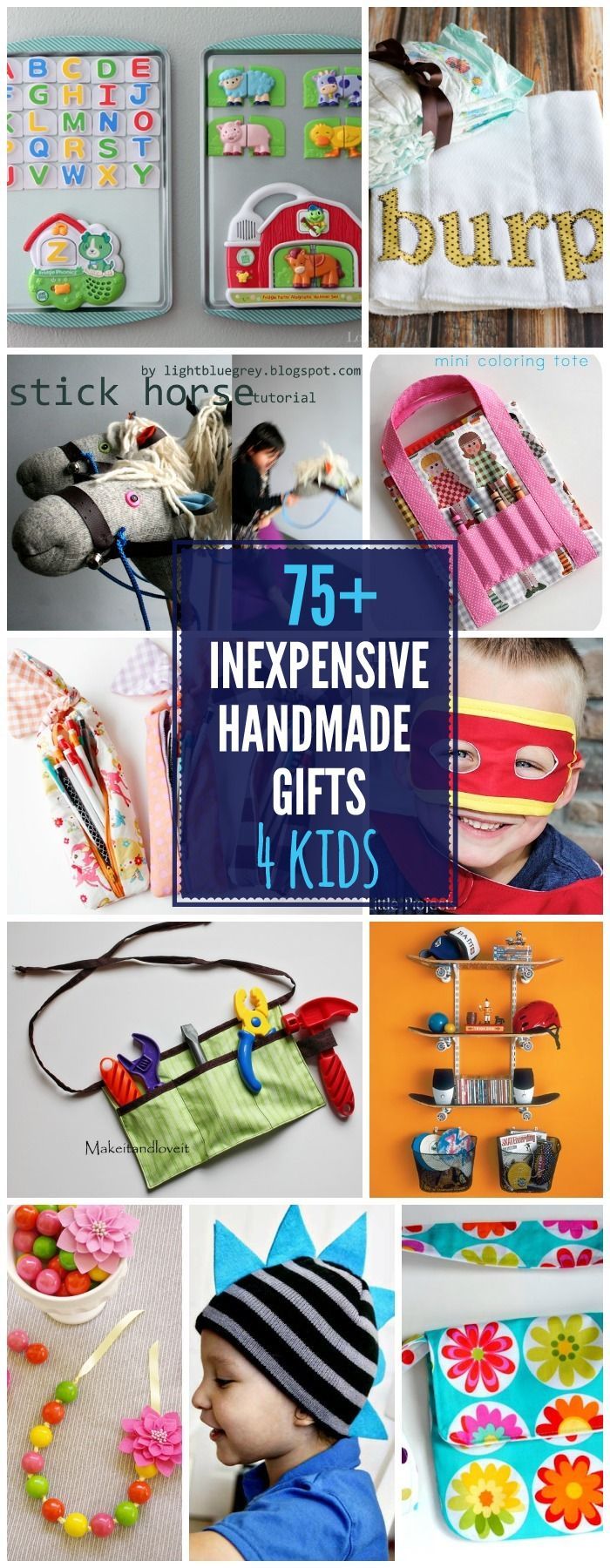 16 diy Gifts for children ideas