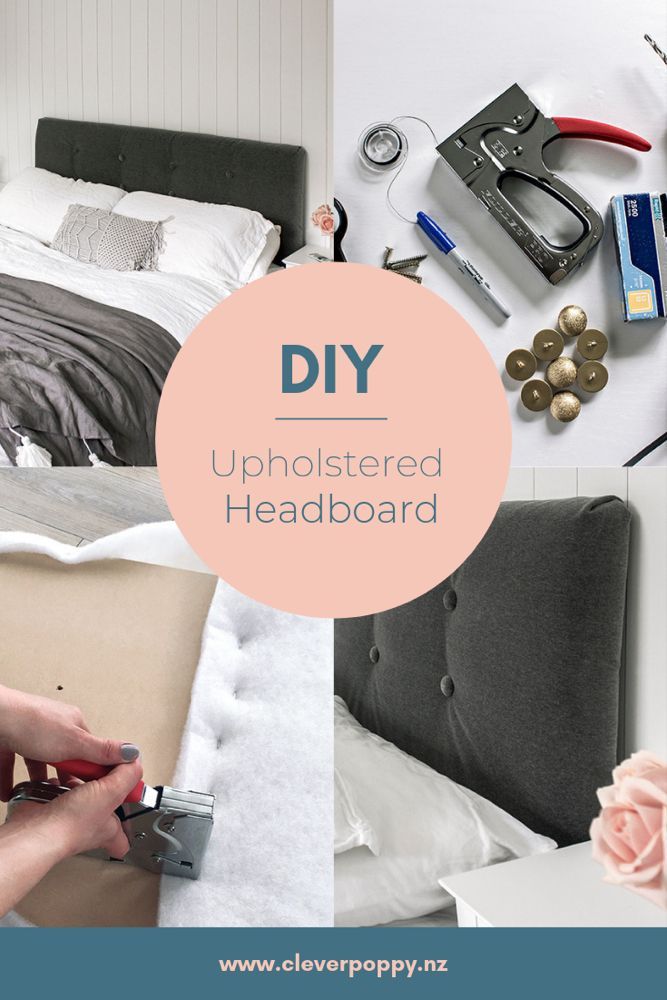 16 diy Headboard cover ideas