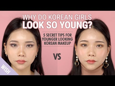 How to Look Younger with Korean Makeup | Korean Makeup VS American Makeup | Wishtrend TV - How to Look Younger with Korean Makeup | Korean Makeup VS American Makeup | Wishtrend TV -   16 diy Makeup korean ideas