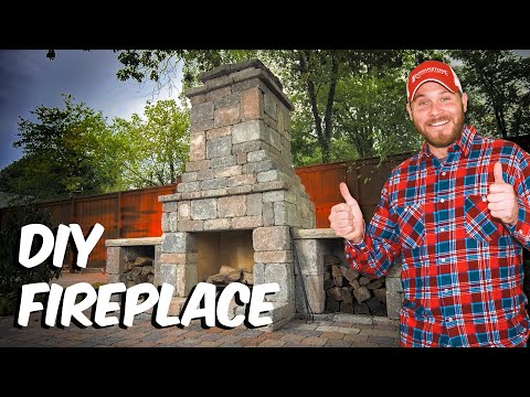 16 diy Outdoor fireplace ideas