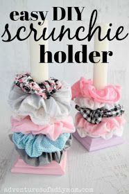 DIY Scrunchie Holder - DIY Scrunchie Holder -   16 diy Scrunchie ideas