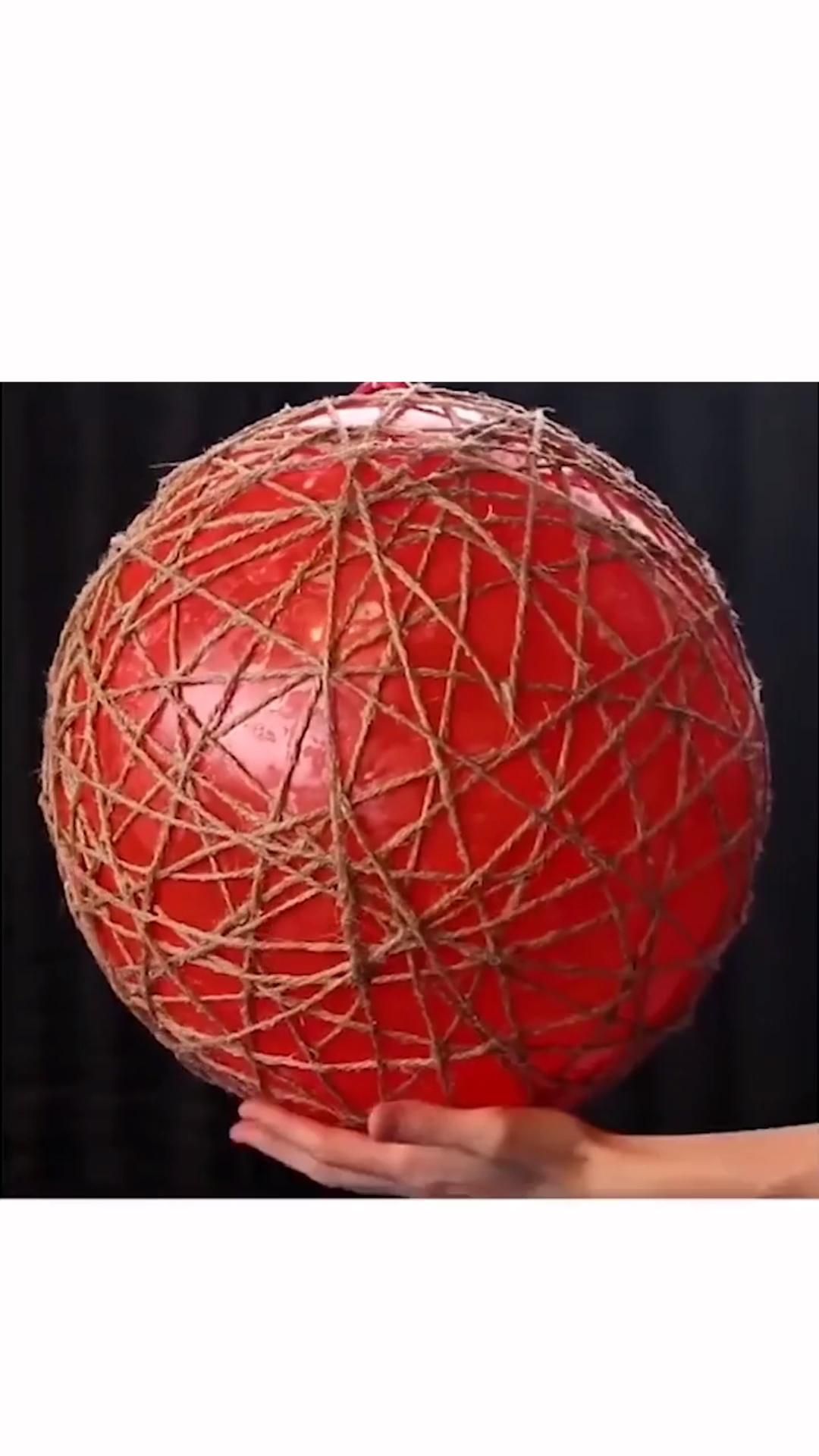 DIY-How to Make a Large Rattan Ball in 3 Steps - Decorative Ball for Home Decor - DIY-How to Make a Large Rattan Ball in 3 Steps - Decorative Ball for Home Decor -   16 diy Videos room ideas