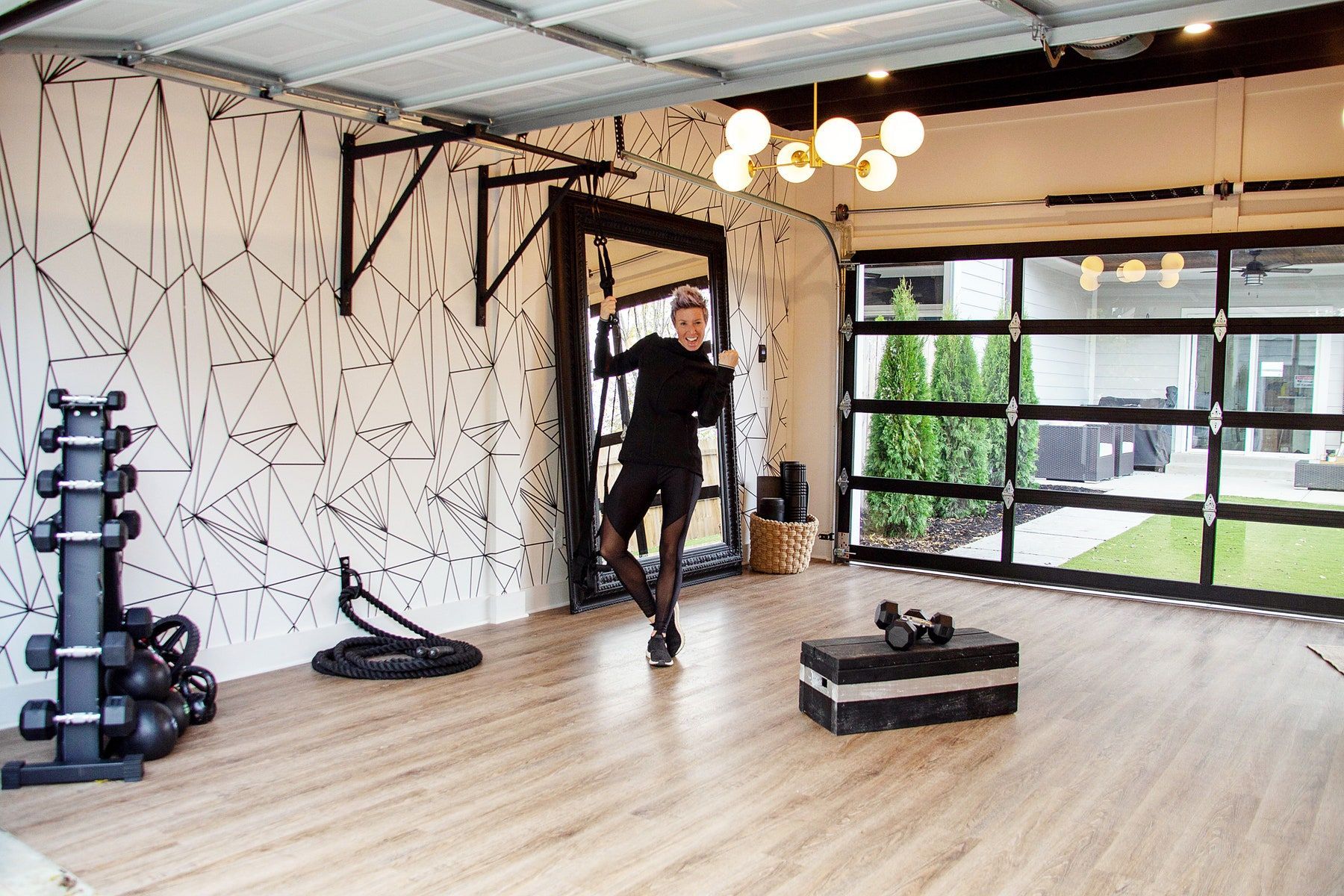 Build a Budget-Friendly At-Home Gym With These Tips From Celebrity Trainer Erin Oprea | SELF - Build a Budget-Friendly At-Home Gym With These Tips From Celebrity Trainer Erin Oprea | SELF -   16 home fitness Room ideas