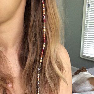 Filigree Flower handmade clip in hair jewelry - Filigree Flower handmade clip in hair jewelry -   16 style Hippie hair ideas