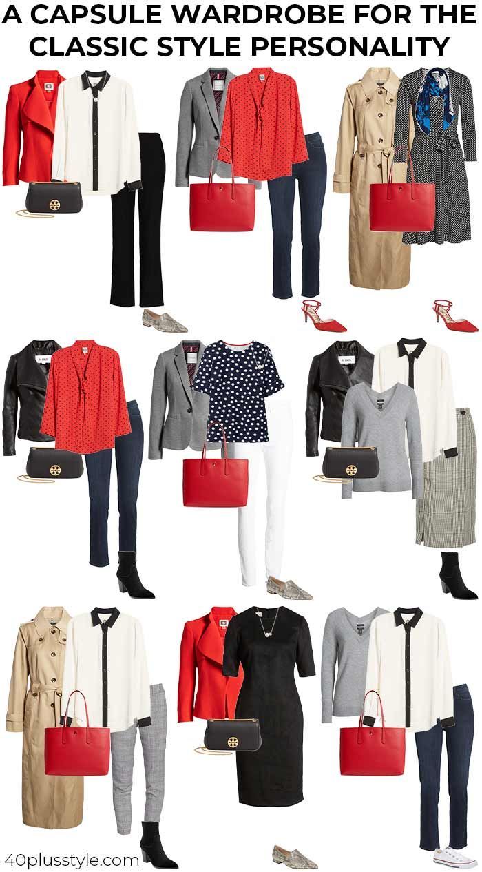 Classic style personality - A style guide and capsule wardrobe - Classic style personality - A style guide and capsule wardrobe -   16 style Vintage classic ideas