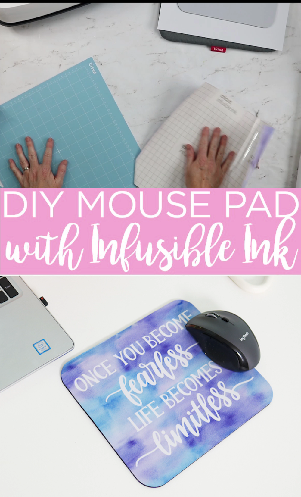 DIY Mouse Pad with Cricut Infusible Ink - DIY Mouse Pad with Cricut Infusible Ink -   16 useful diy For Teens ideas