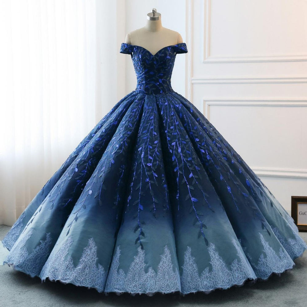 High Quality 2019 Modest Prom Dresses Ombre Royal Blue Wedding Evening Dress Gradient Blue Shade Sequin Women Formal Party Gown Bride Gown - High Quality 2019 Modest Prom Dresses Ombre Royal Blue Wedding Evening Dress Gradient Blue Shade Sequin Women Formal Party Gown Bride Gown -   17 beauty Dresses modest ideas