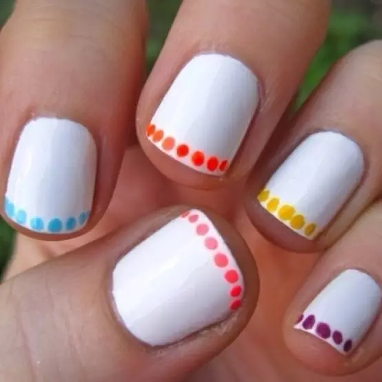 27 Lazy Girl Nail Art Ideas That Are Actually Easy - 27 Lazy Girl Nail Art Ideas That Are Actually Easy -   17 beauty Nails art ideas