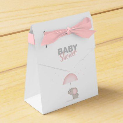 Baby Elephant Pink Baby Shower Favor Box | Zazzle.com - Baby Elephant Pink Baby Shower Favor Box | Zazzle.com -   17 diy Baby box ideas