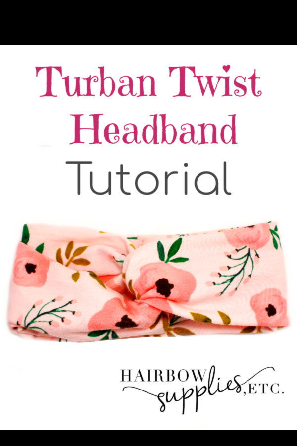 Twisted Turban Headband - Twisted Turban Headband -   17 diy Baby headbands ideas