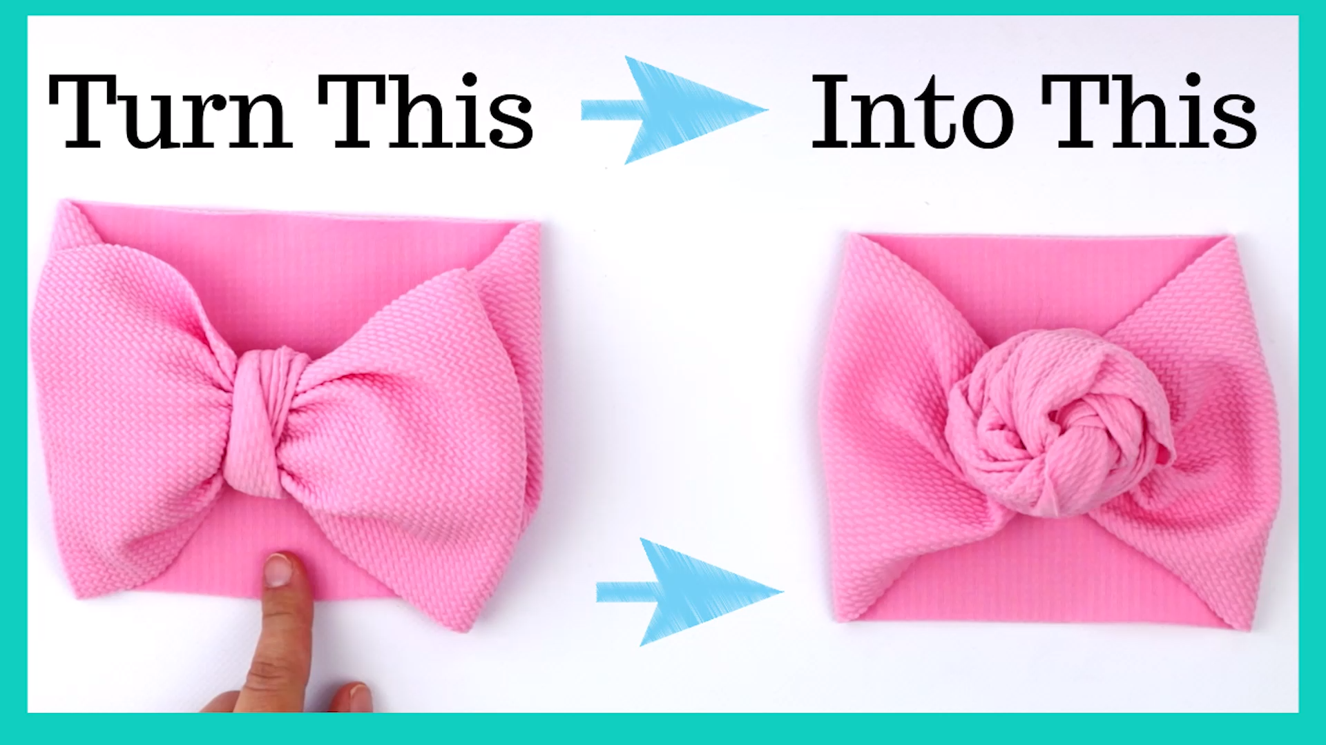 How to tie a baby headband rose from a baby headband bow - How to tie a baby headband rose from a baby headband bow -   17 diy Baby headbands ideas