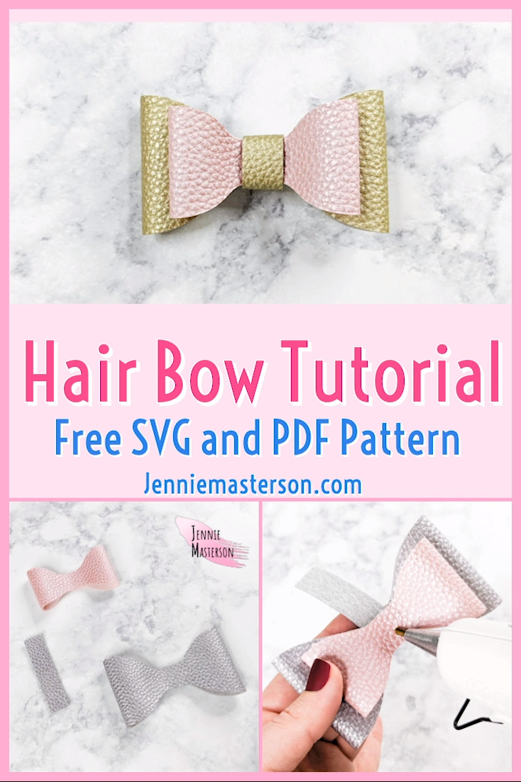 DIY Hair Bows: Free SVG and PDF - DIY Hair Bows: Free SVG and PDF -   17 diy Baby headbands ideas