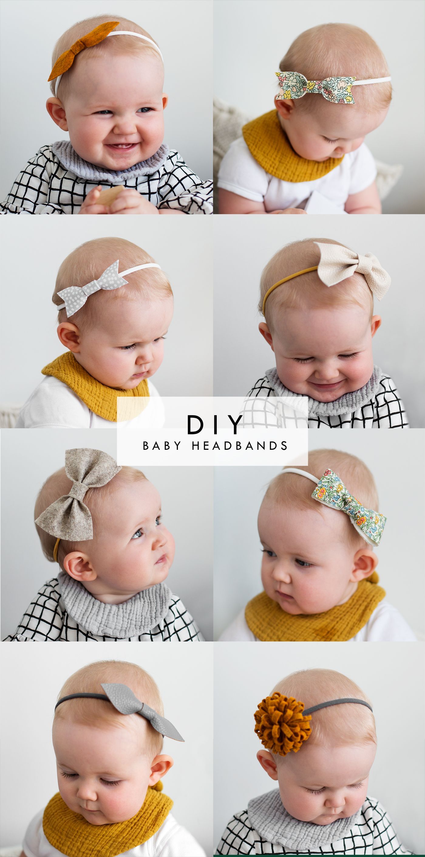 Pretty Little Thing | The Lovely Drawer - Pretty Little Thing | The Lovely Drawer -   17 diy Baby headbands ideas