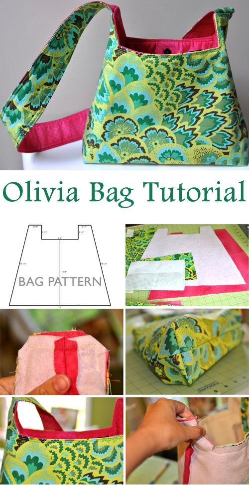 Olivia Bag Tutorial - Olivia Bag Tutorial -   17 diy Bag with pockets ideas