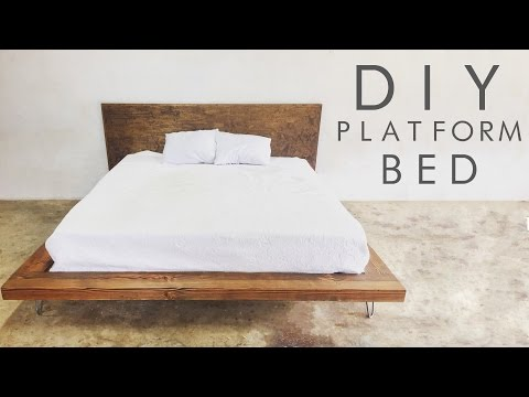 DIY Modern Platform Bed | Modern Builds EP. 47 - DIY Modern Platform Bed | Modern Builds EP. 47 -   17 diy Bed Frame low ideas