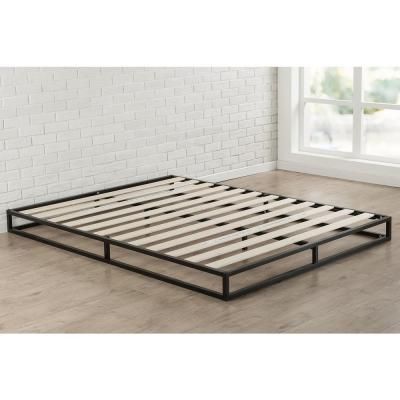 Zinus Joseph Modern Studio 6 Inch Platforma Low Profile Bed Frame, Queen HD-MBBF-6Q - The Home Depot - Zinus Joseph Modern Studio 6 Inch Platforma Low Profile Bed Frame, Queen HD-MBBF-6Q - The Home Depot -   17 diy Bed Frame low ideas