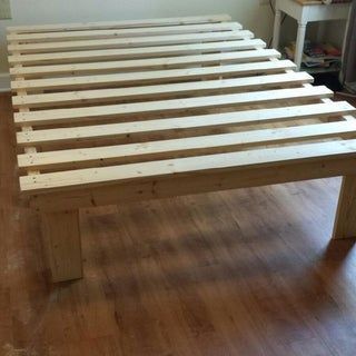Cheap, Easy, Low-waste Platform Bed Plans - Cheap, Easy, Low-waste Platform Bed Plans -   17 diy Bed Frame low ideas