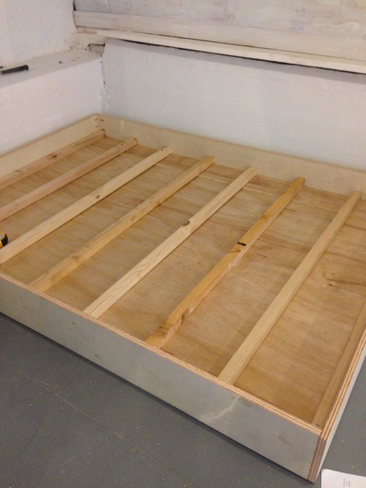 PROJECT: DIY $90 Murphy Bed - PROJECT: DIY $90 Murphy Bed -   17 diy Bed Frame plywood ideas