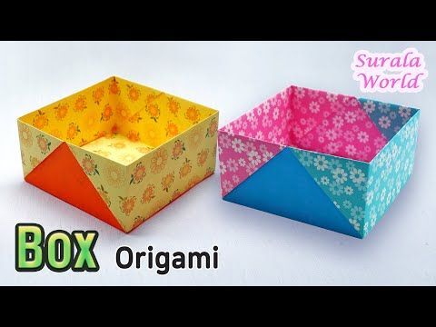 17 diy Box origami ideas