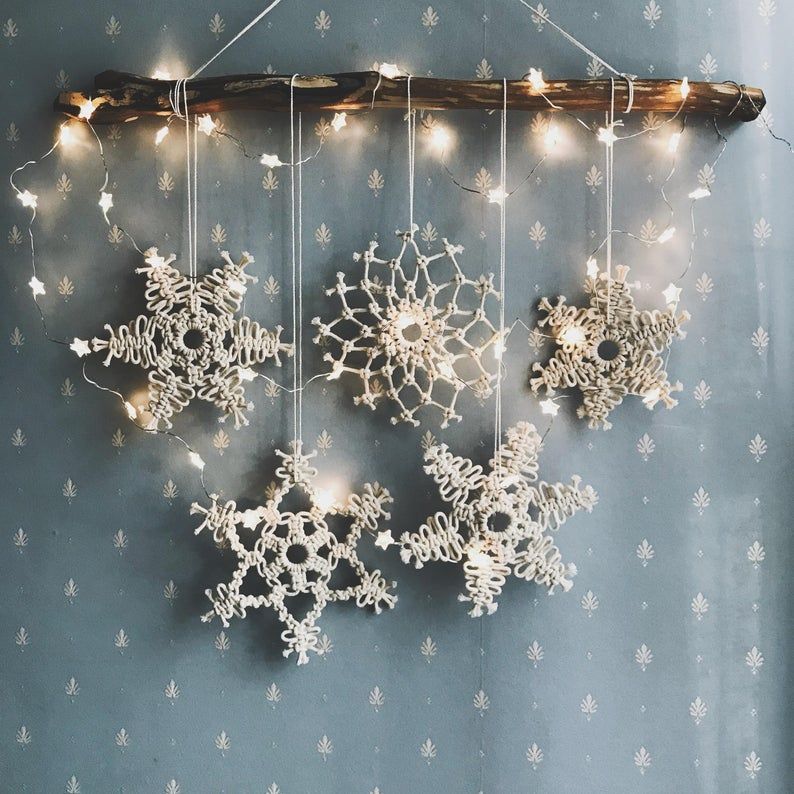 Your place to buy and sell all things handmade - Your place to buy and sell all things handmade -   17 diy Christmas Decorations snowflakes ideas