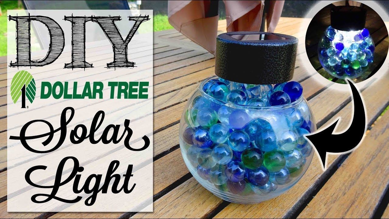 DIY Dollar Tree Solar Light - DIY Dollar Tree Solar Light -   17 diy Dollar Tree solar lights ideas