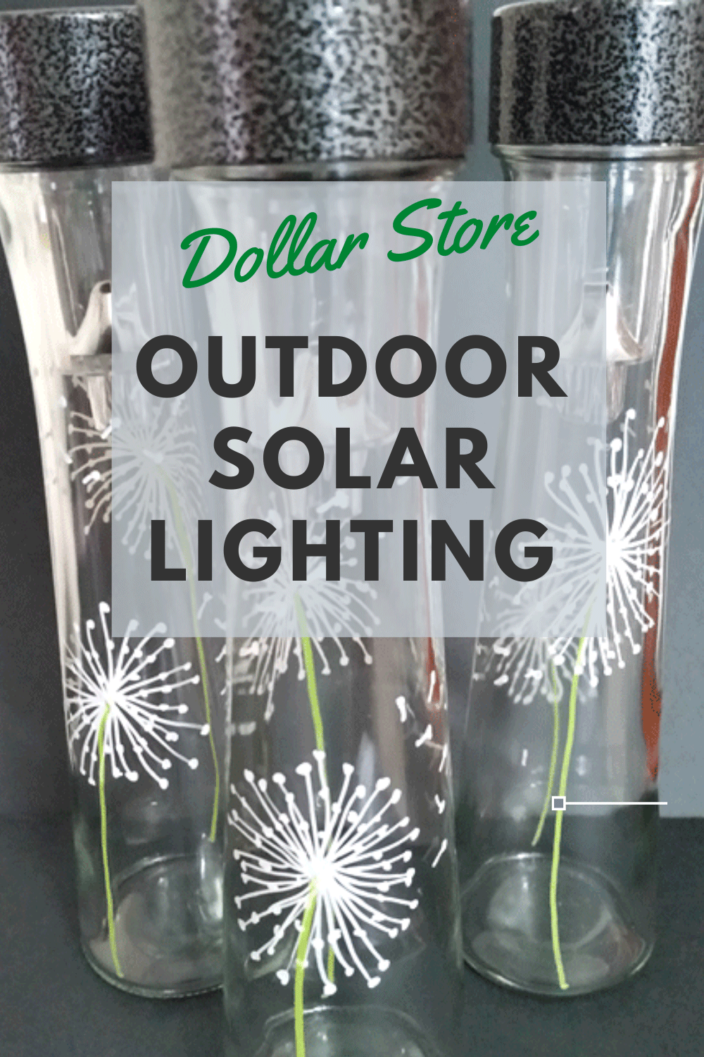 Dollar Store Vases Turned Into Awesome Outdoor Lighting - Dollar Store Vases Turned Into Awesome Outdoor Lighting -   17 diy Dollar Tree solar lights ideas