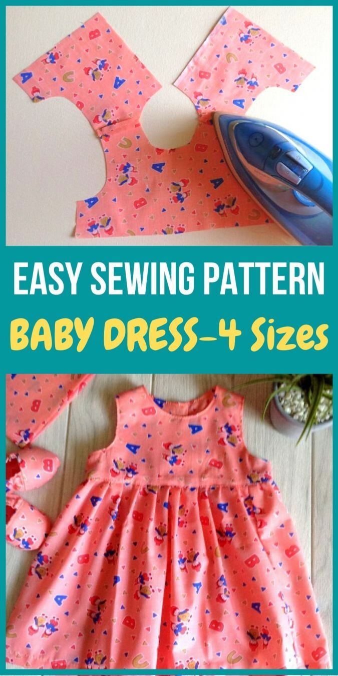Easy Baby Girl Dress Sewing Pattern - Sew Crafty Me - Easy Baby Girl Dress Sewing Pattern - Sew Crafty Me -   17 diy Easy baby ideas