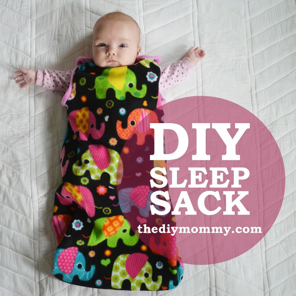 Sew an Easy Baby Sleep Sack | The DIY Mommy - Sew an Easy Baby Sleep Sack | The DIY Mommy -   17 diy Easy baby ideas