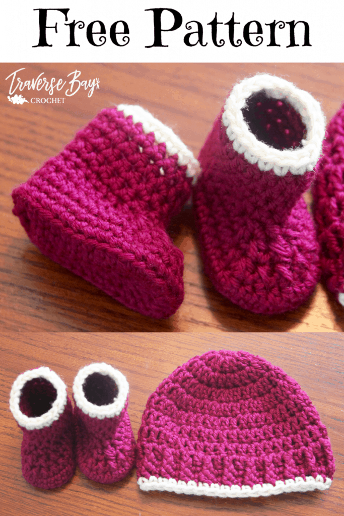 50 min Easy Crochet baby booties (0-3M) - Traversebaycrochet.com - 50 min Easy Crochet baby booties (0-3M) - Traversebaycrochet.com -   17 diy Easy baby ideas