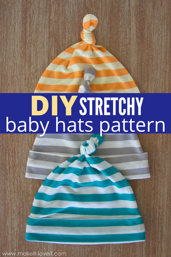 DIY Stretchy Baby Hats - DIY Stretchy Baby Hats -   17 diy Easy baby ideas