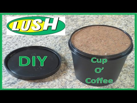 DIY LUSH Cup O' Coffee Face Mask - DIY LUSH Cup O' Coffee Face Mask -   17 diy Face Mask lush ideas