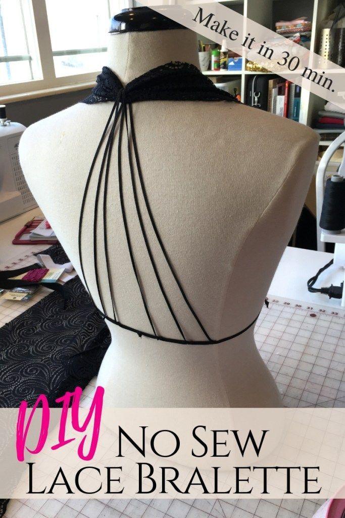 30 Minute DIY Bralette . A No Sew Tutorial! - Creative Fashion Blog - 30 Minute DIY Bralette . A No Sew Tutorial! - Creative Fashion Blog -   17 diy Fashion no sew ideas