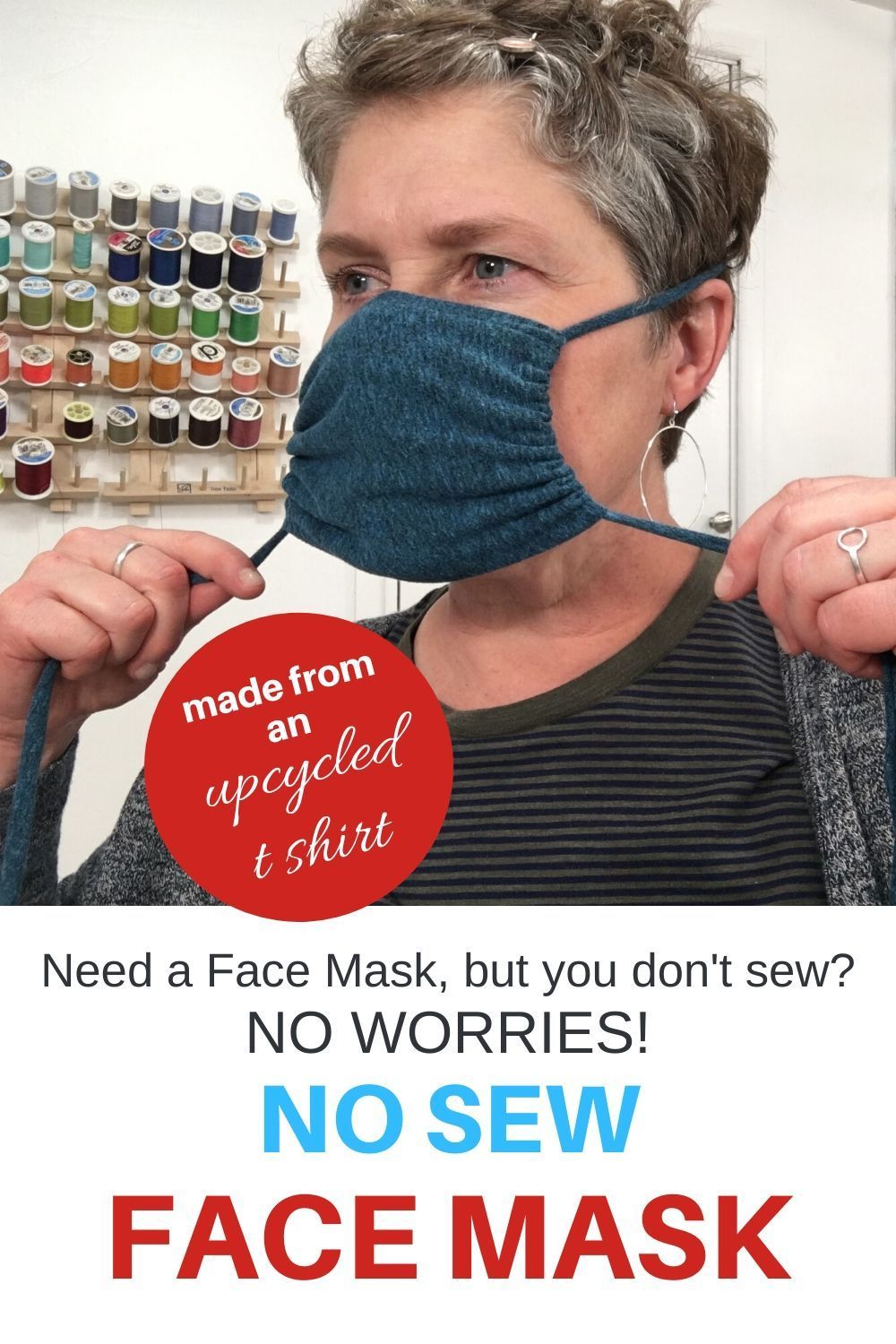 diy NO SEW Face Mask – Upcycled T Shirt – 5 Minutes - diy NO SEW Face Mask – Upcycled T Shirt – 5 Minutes -   17 diy Fashion no sew ideas