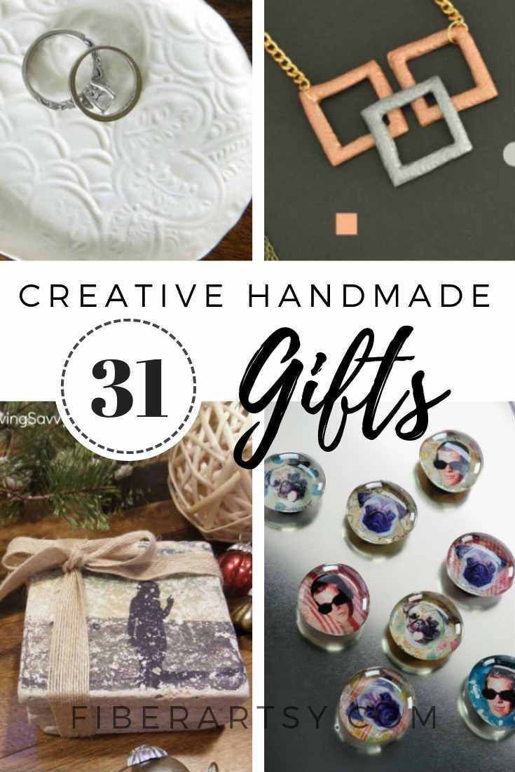 31 Creative Handmade Gifts - by FiberArtsy.com - 31 Creative Handmade Gifts - by FiberArtsy.com -   17 diy Gifts for women ideas