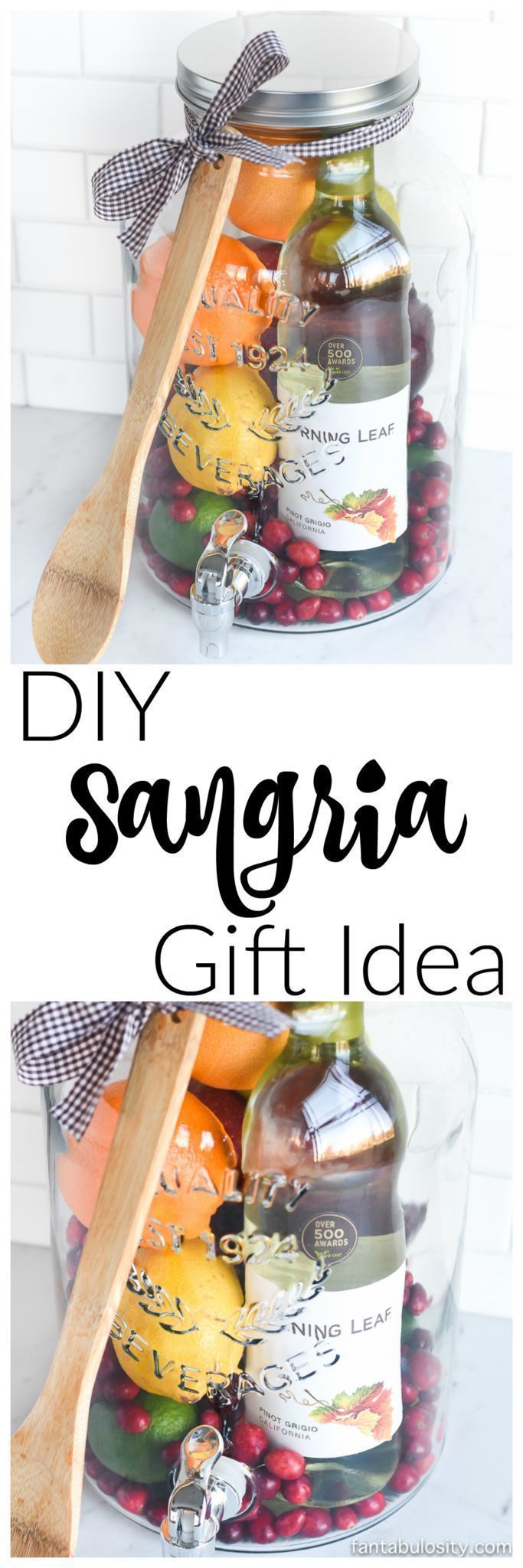 DIY Gift Idea: Sangria Kit - Great for Friends, Housewarming & More! - DIY Gift Idea: Sangria Kit - Great for Friends, Housewarming & More! -   17 diy Gifts for women ideas