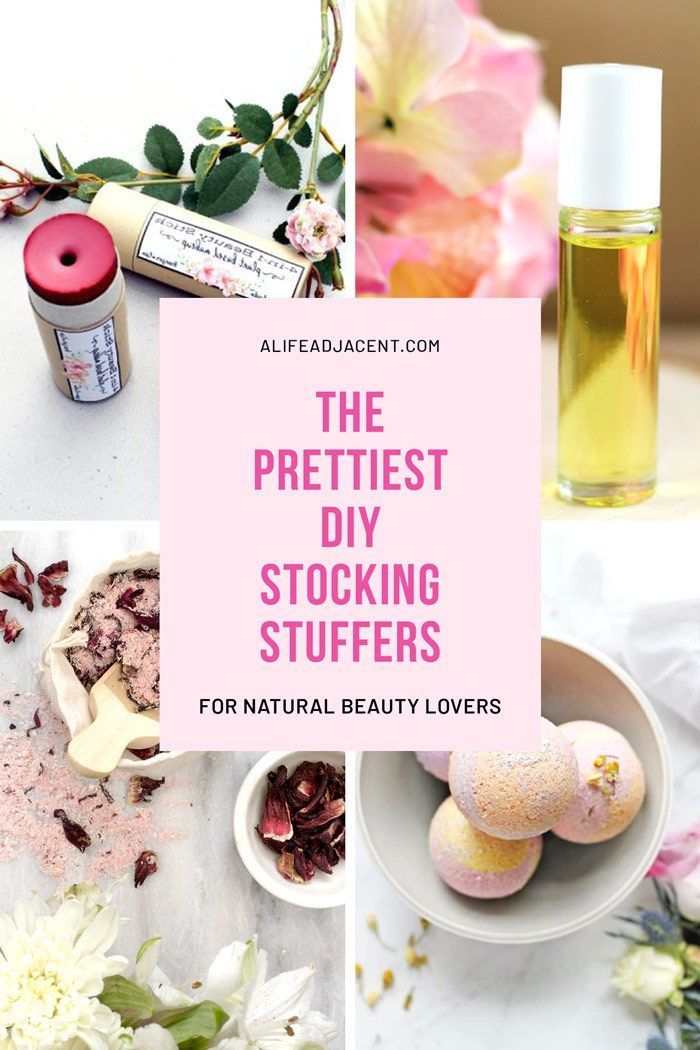The 10 Prettiest DIY Stocking Stuffers for Natural Beauty Lovers - The 10 Prettiest DIY Stocking Stuffers for Natural Beauty Lovers -   17 diy Gifts for women ideas