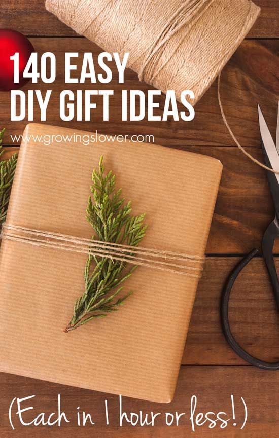 140 Easy DIY Gift Ideas You Can Finish in Under One Hour - 140 Easy DIY Gift Ideas You Can Finish in Under One Hour -   17 diy Gifts for women ideas