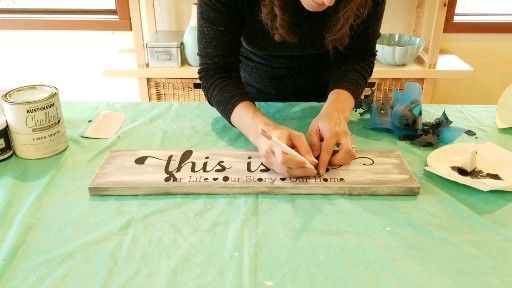 Whitewash Wood Sign Tutorial, how to paint a wood sign home decor - Whitewash Wood Sign Tutorial, how to paint a wood sign home decor -   17 diy Gifts wood ideas