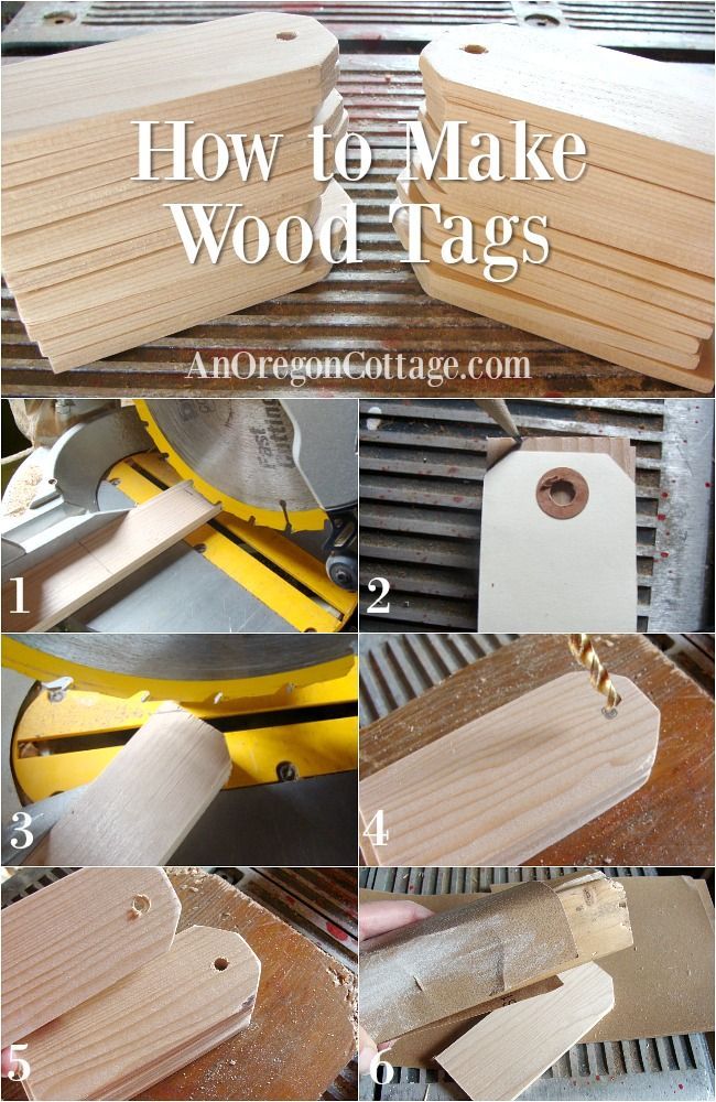 Wood Tags Three Ways - An Oregon Cottage - Wood Tags Three Ways - An Oregon Cottage -   17 diy Gifts wood ideas