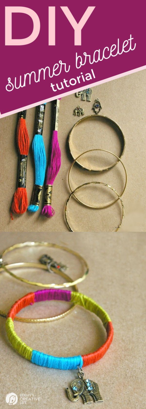 DIY Summer Bracelets Tutorial - DIY Summer Bracelets Tutorial -   17 diy Jewelry for teens ideas