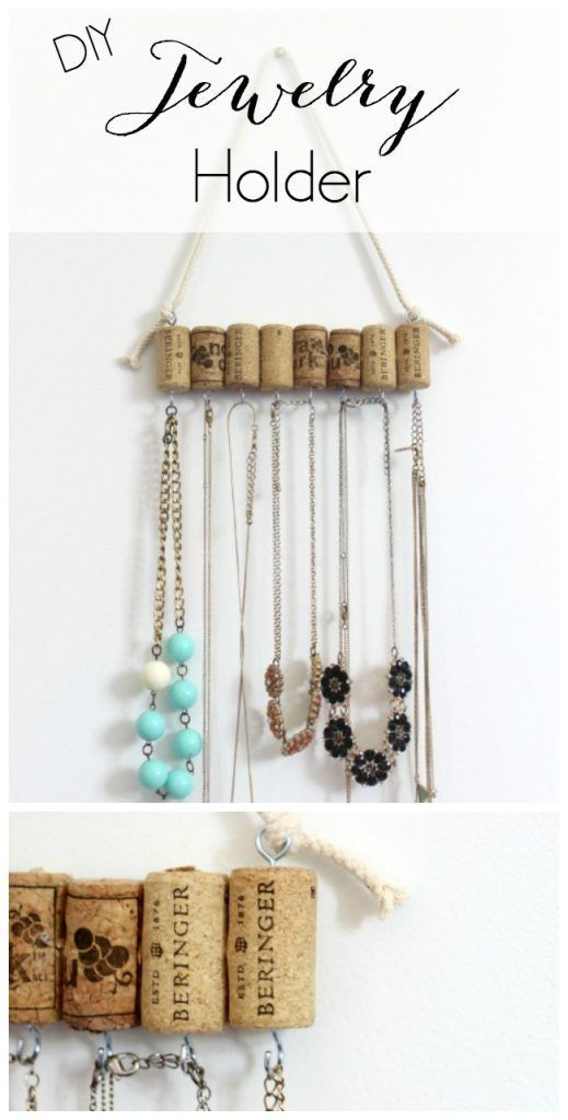 DIY Jewelry Holder - Pretty Handy Girl - DIY Jewelry Holder - Pretty Handy Girl -   17 diy Jewelry hanger ideas