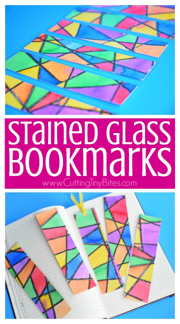 Stained Glass Bookmarks - Stained Glass Bookmarks -   17 diy Kids bookmarks ideas