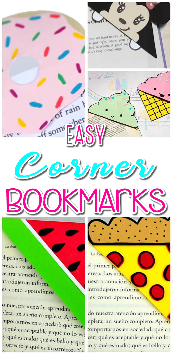 DIY Corner Bookmarks – Cute Bookmark Ideas – Learn How To Make Corner Bookmarks {Tutorial Included} - DIY Corner Bookmarks – Cute Bookmark Ideas – Learn How To Make Corner Bookmarks {Tutorial Included} -   17 diy Kids bookmarks ideas
