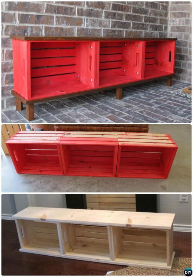 20 Best Entryway Bench DIY Ideas Projects [Picture Instructions] - 20 Best Entryway Bench DIY Ideas Projects [Picture Instructions] -   17 diy Muebles cuarto ideas