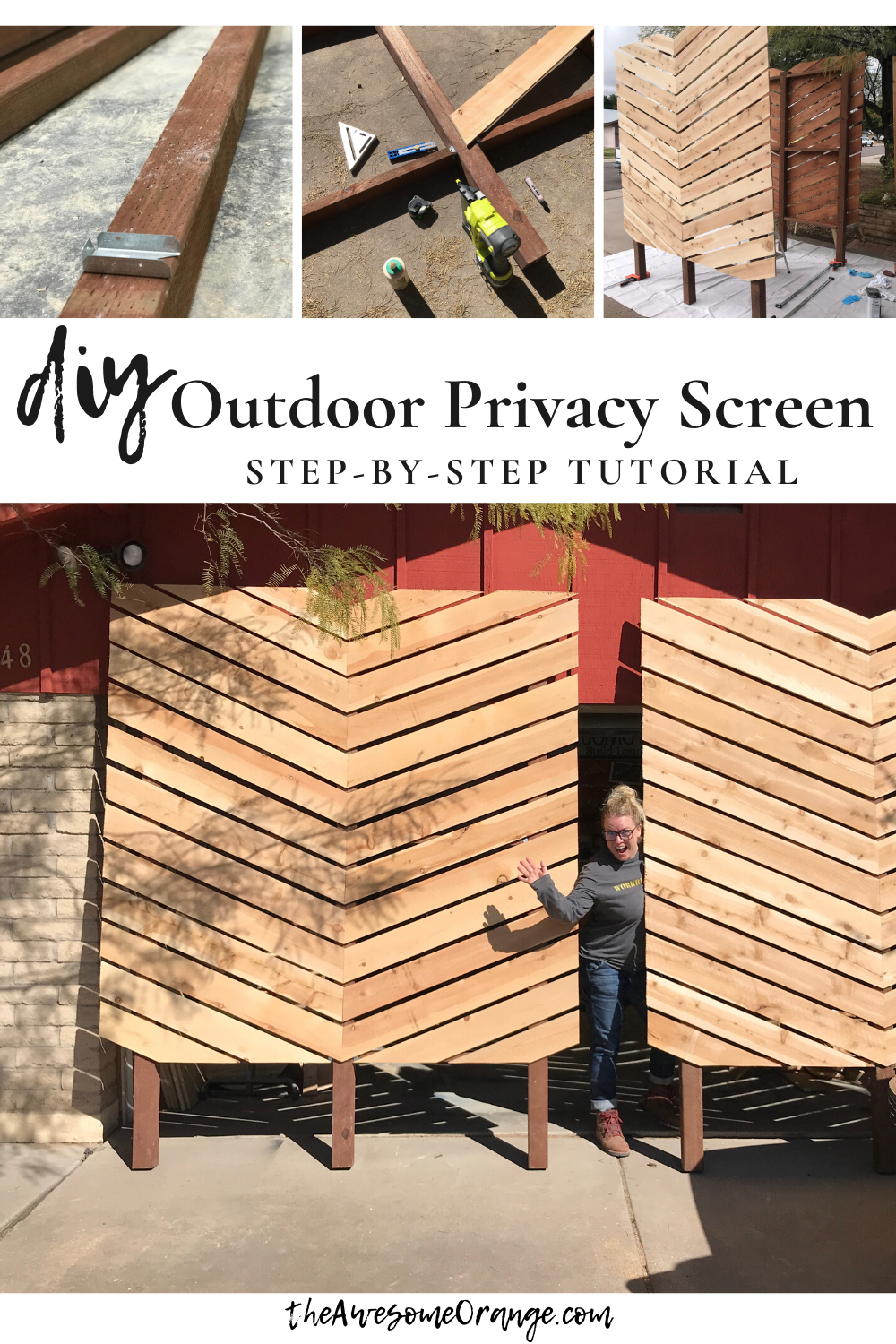 DIY Outdoor Privacy Screens — the Awesome Orange - DIY Outdoor Privacy Screens — the Awesome Orange -   17 diy Outdoor projects ideas