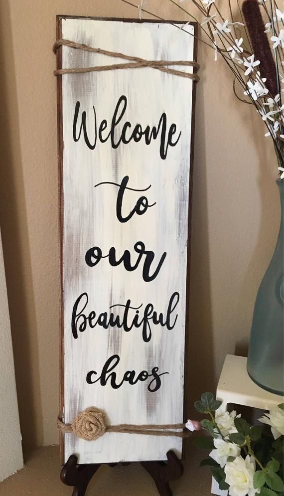 Beautiful Chaos Sign - Beautiful Chaos Sign -   17 diy Wood rustic ideas